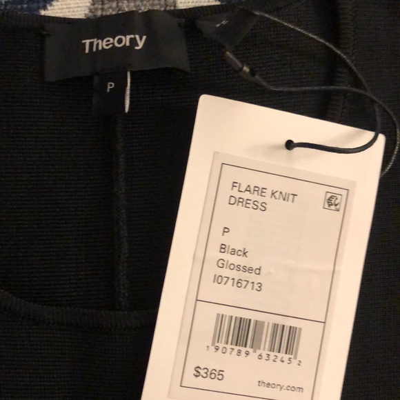 Theory Knit Fit & Flare Dress - Picture 8 of 8